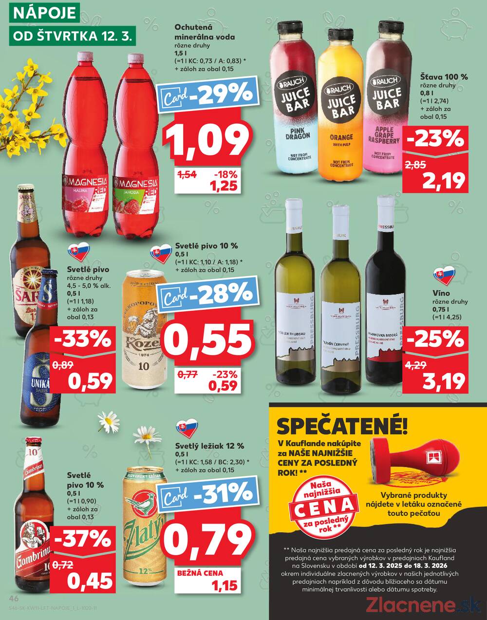 Leták Kaufland - Kaufland 12.3. - 18.3. - Kaufland Bardejov - strana 46