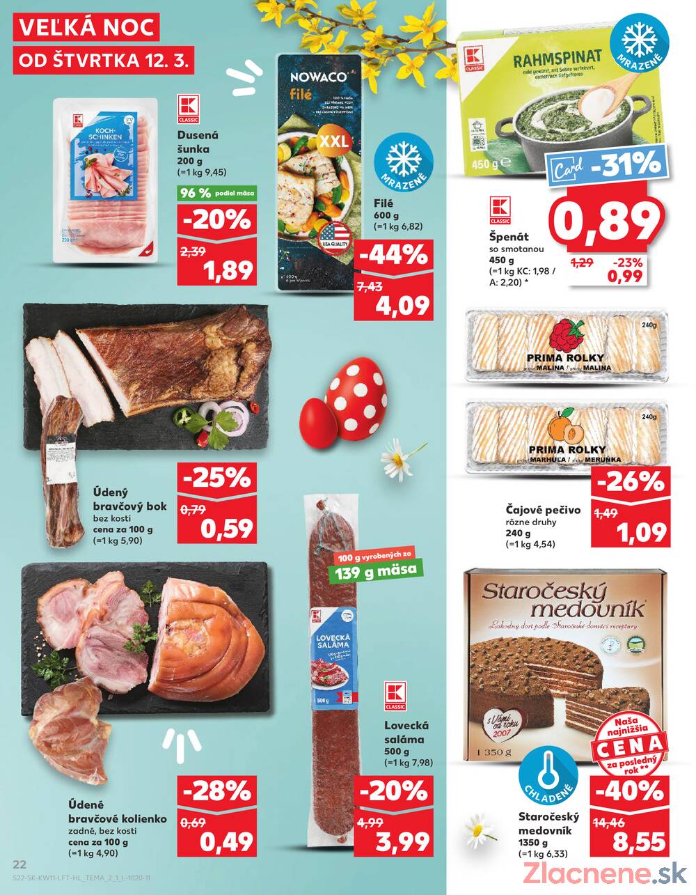 Leták Kaufland - Kaufland 12.3. - 18.3. - Kaufland Trebišov - strana 22 Leták Kaufland - Kaufland 12.3. - 18.3. - Kaufland Trebišov - strana 22