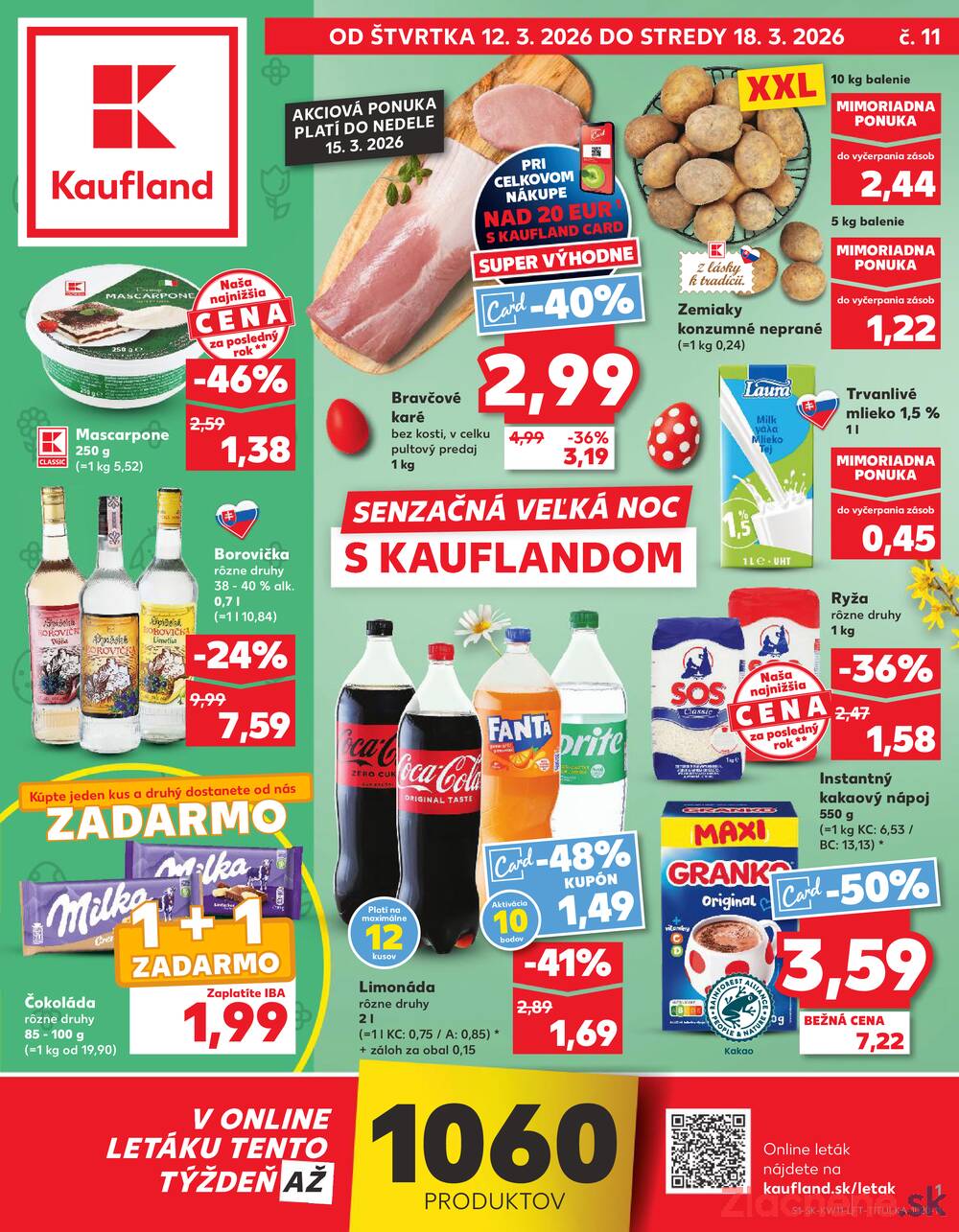 Leták Kaufland - Kaufland 12.3. - 18.3. - Kaufland Rožňava - strana 1