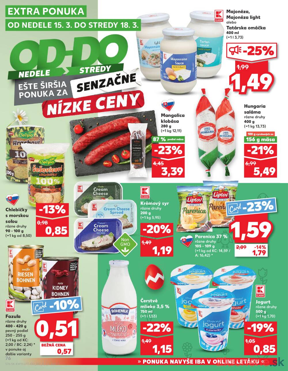 Kaufland 12.3. - 18.3. - Kaufland Dunajská Streda