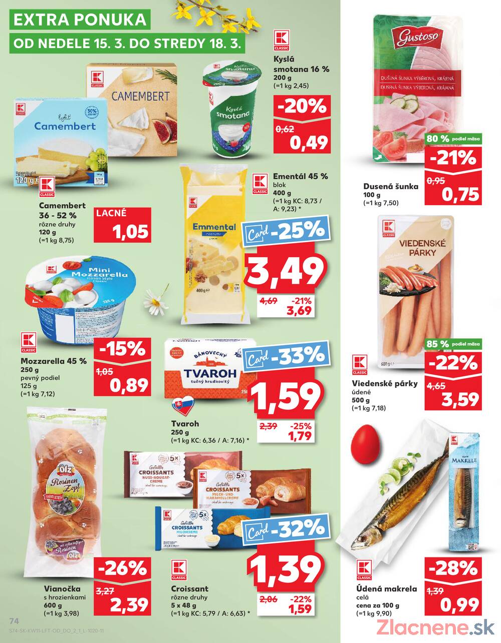 Kaufland 12.3. - 18.3. - Kaufland Bratislava - Rača