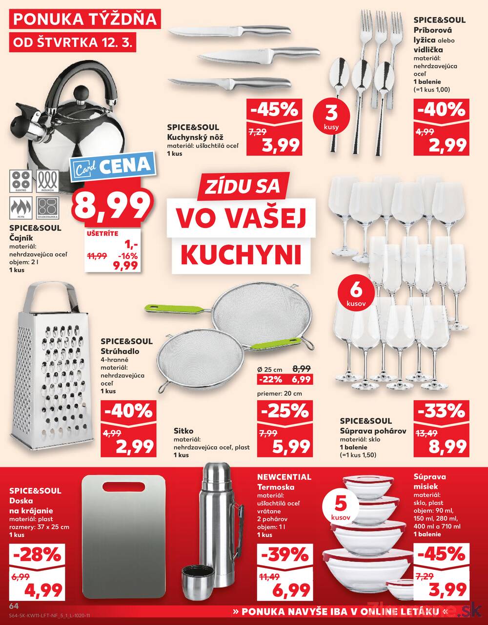 Leták Kaufland - Kaufland 12.3. - 18.3. - Kaufland Košice-Pri hati - strana 64
