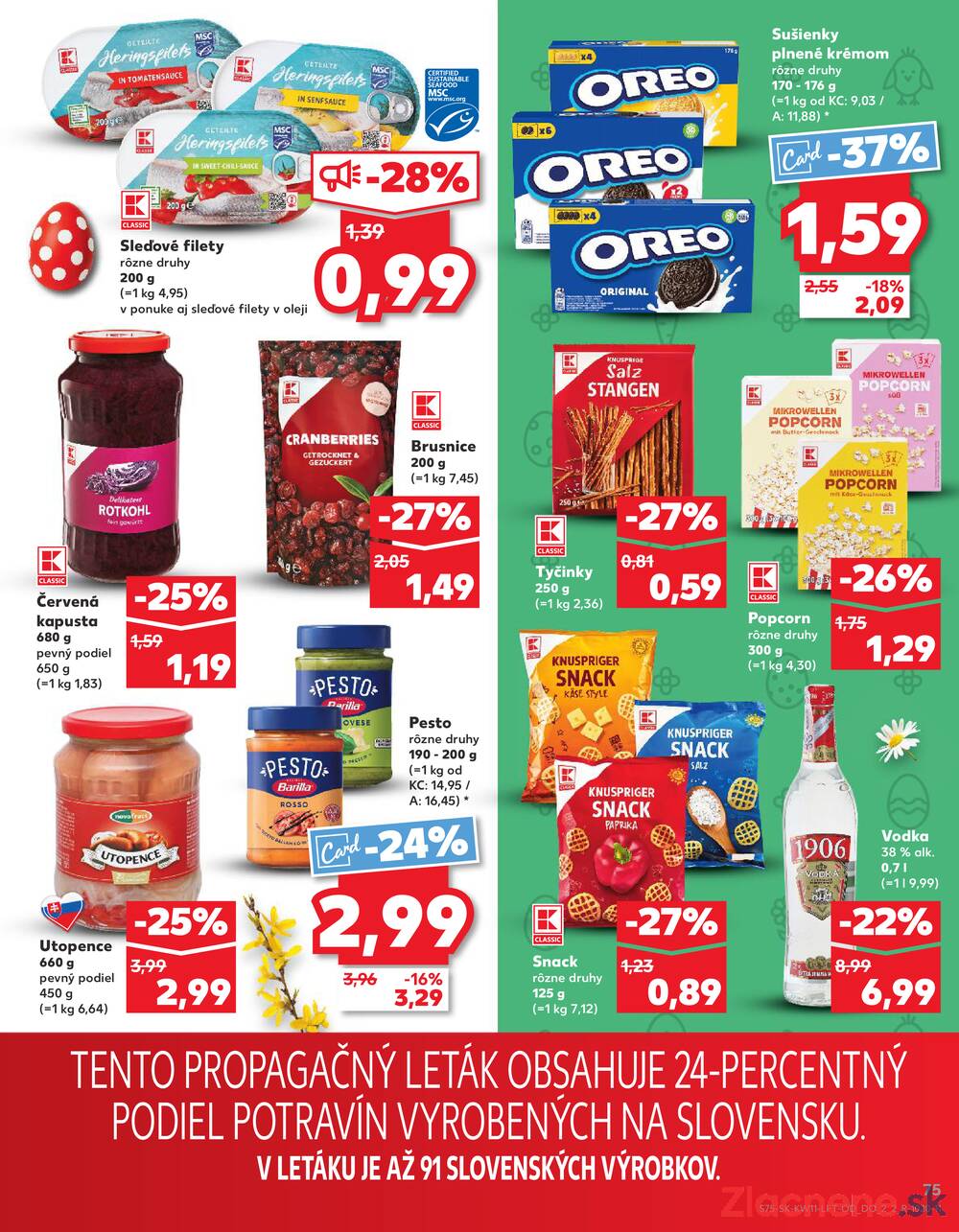 Kaufland 12.3. - 18.3. - Kaufland Košice - OC Galéria 