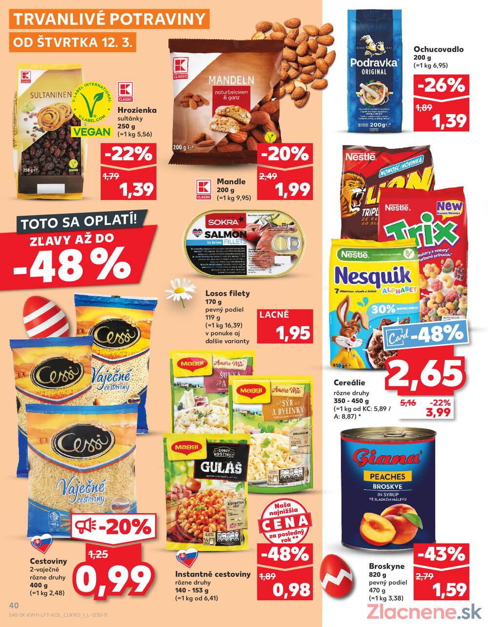 Kaufland 12.3. - 18.3. - Kaufland Považská Bystrica - Centrum