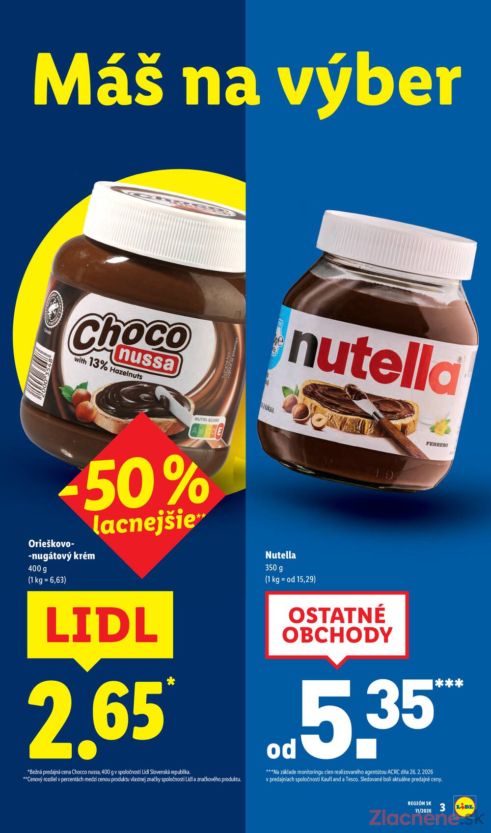 Lidl Štvrtok 12.3. - 15.3.