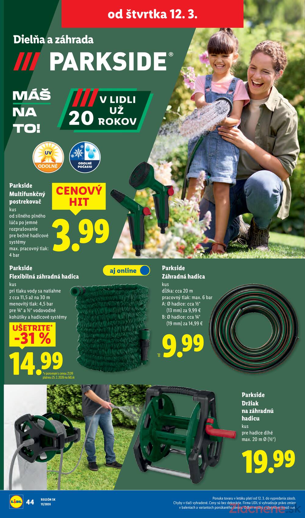 Lidl Štvrtok 12.3. - 15.3.