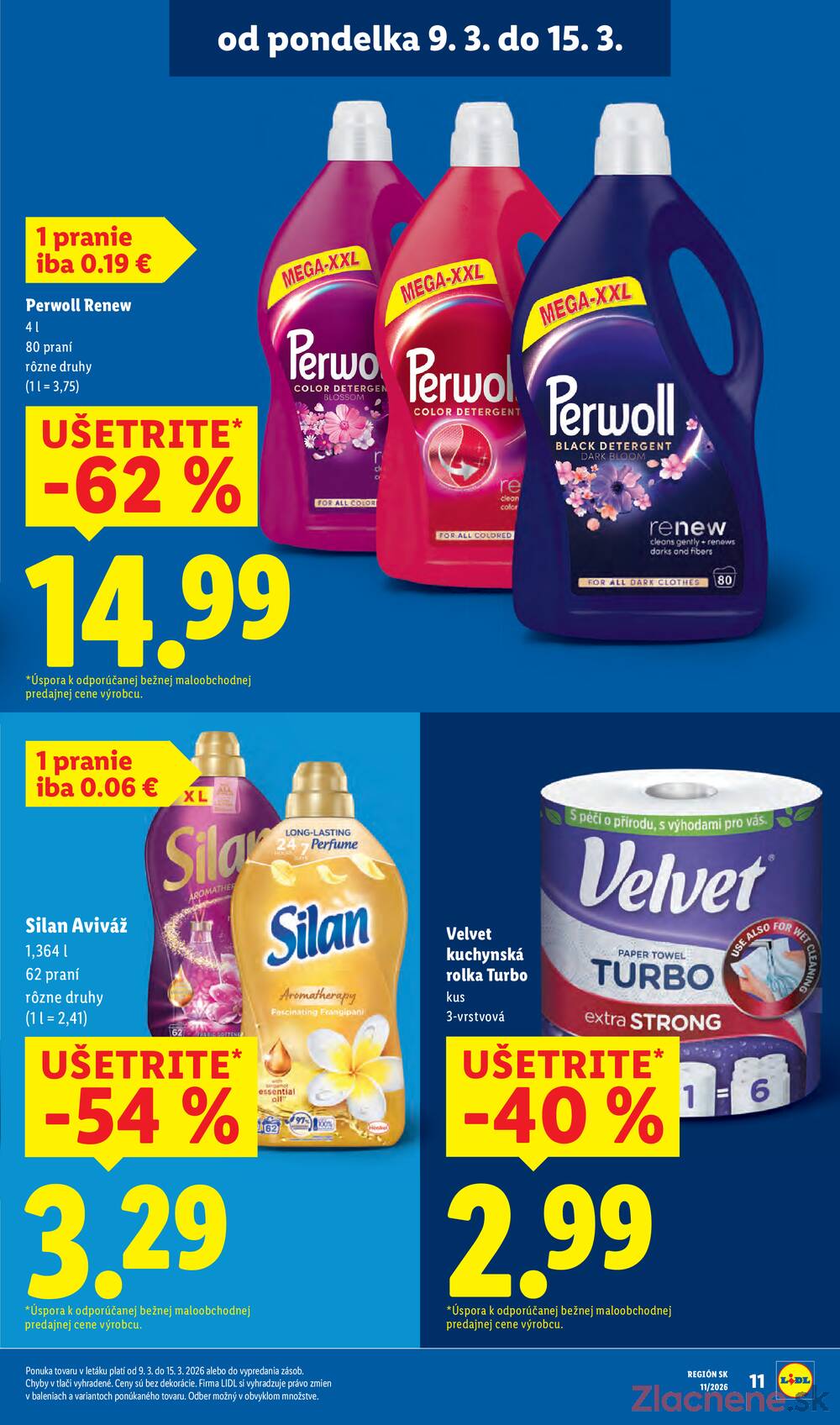 Lidl Štvrtok 12.3. - 15.3.