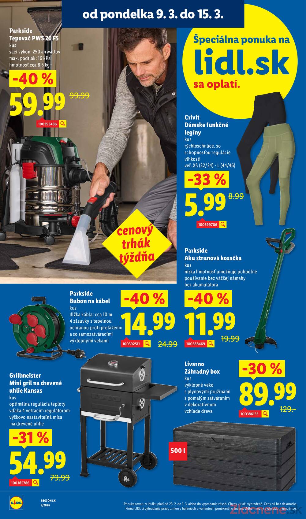 Lidl Štvrtok 12.3. - 15.3.