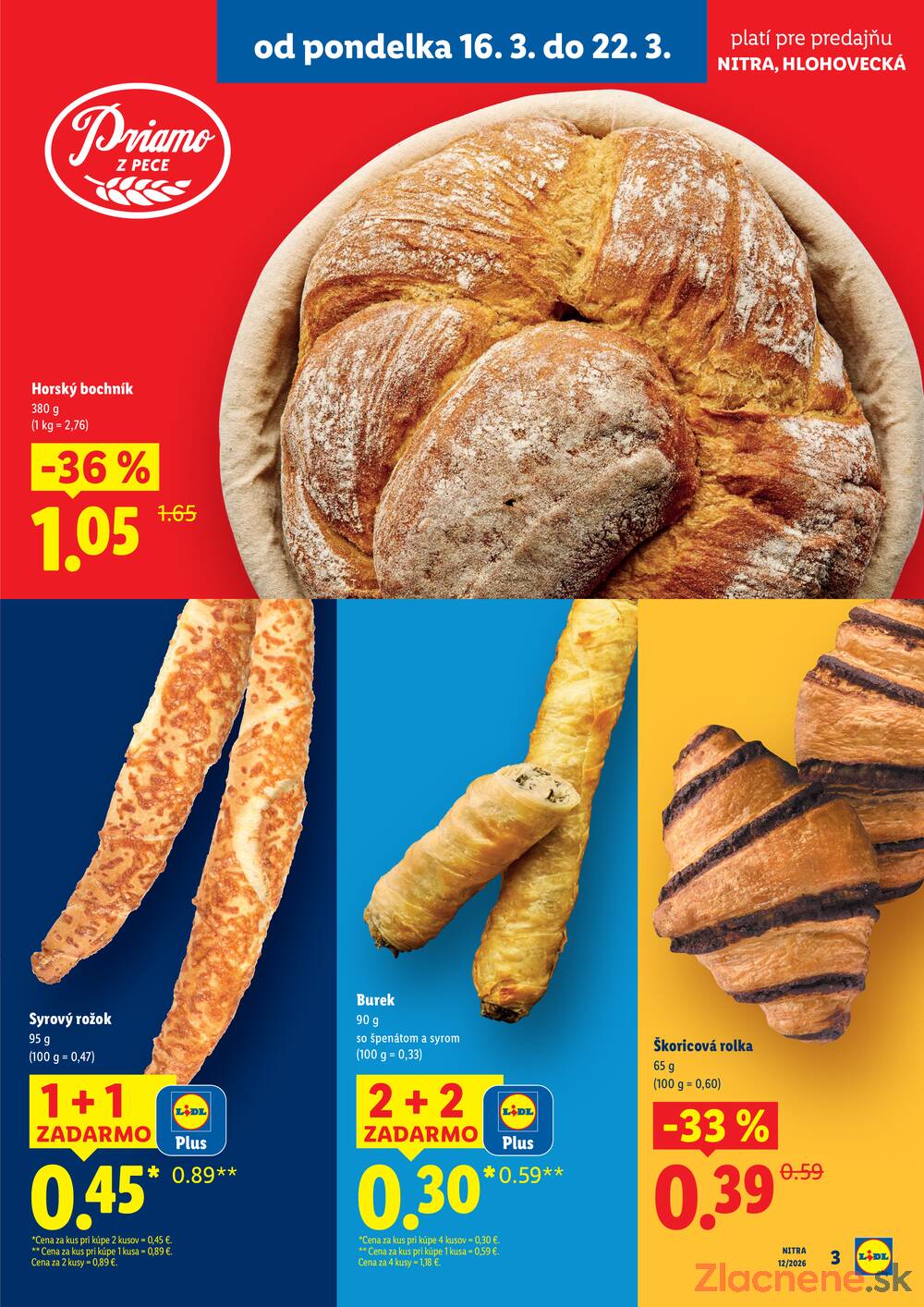 Lidl Nová predajňa v Nitre do 22.3.