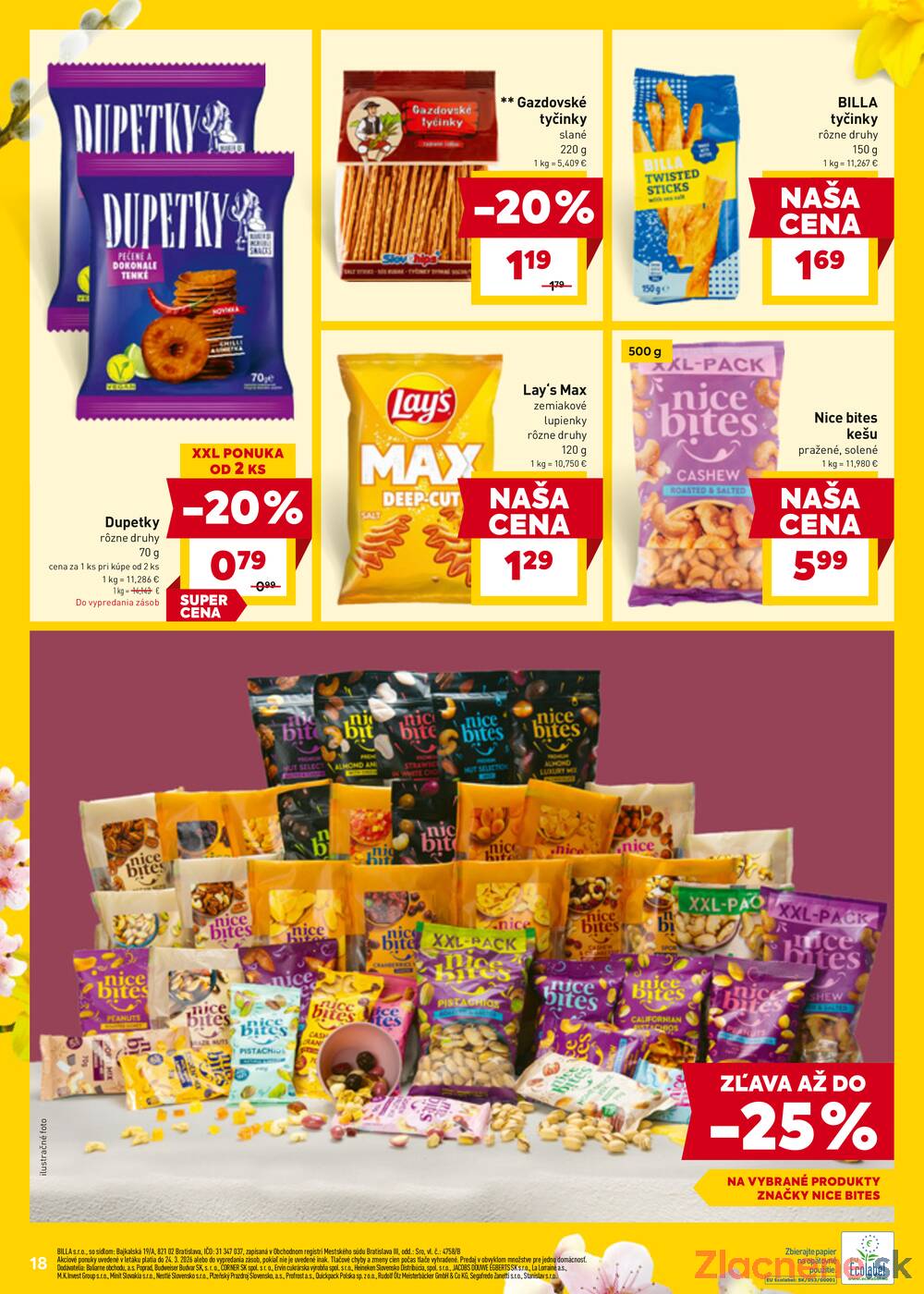 Leták BILLA - BILLA od 18.3. do 24.3.2026 - strana 20
