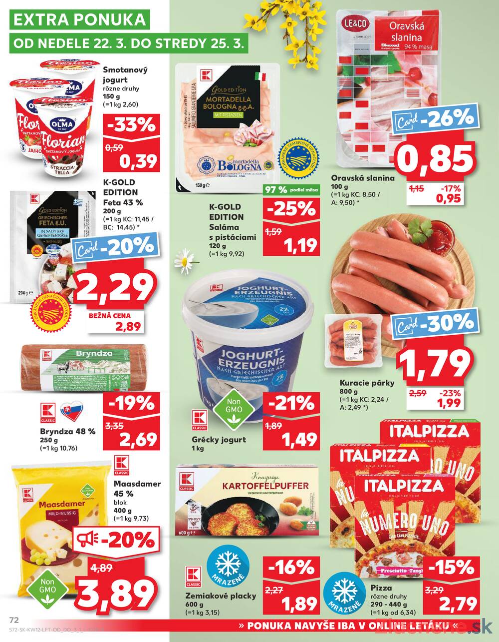 Kaufland 19.3. - 25.3. - Kaufland Rožňava