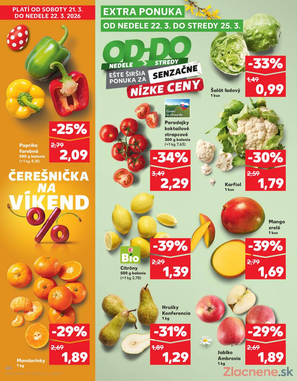 Leták Kaufland - Kaufland 19.3. - 25.3. - Kaufland Poprad - Jiřího Wolkera - strana 68