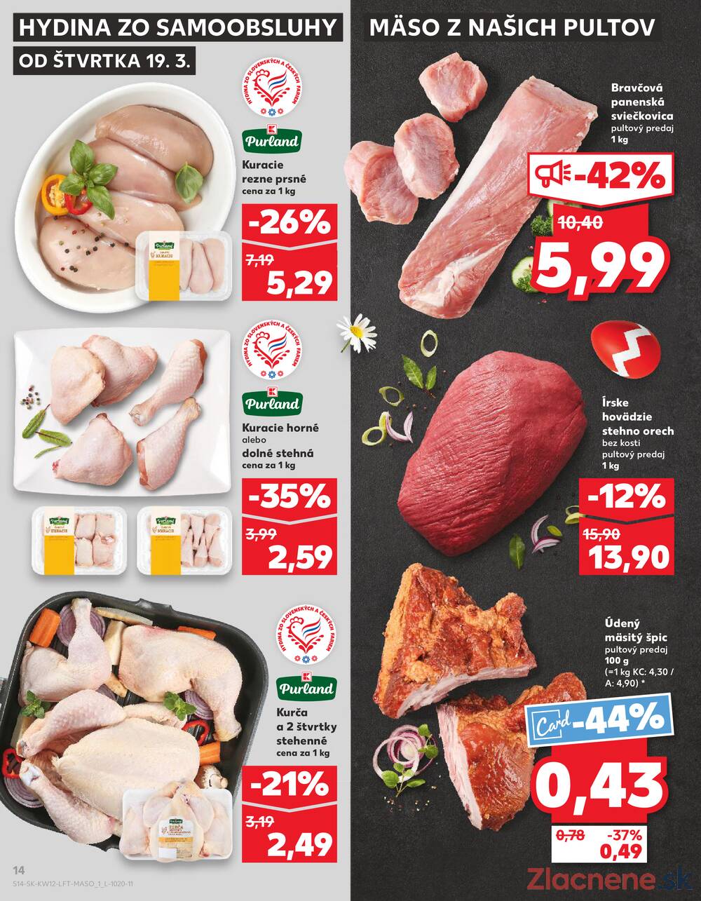 Kaufland 19.3. - 25.3. - Kaufland (A. H. Škultétyho, Veľký Krtíš)