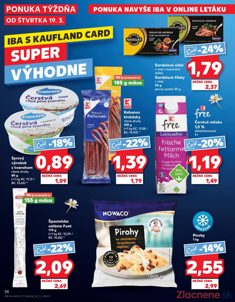 Kaufland 19.3. - 25.3. - Kaufland (A. H. Škultétyho, Veľký Krtíš)