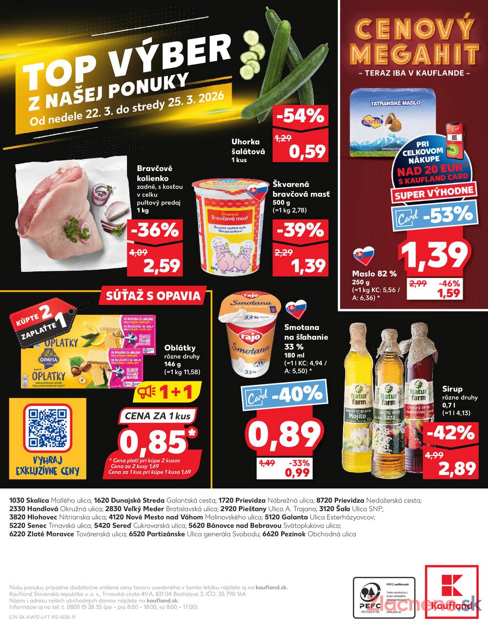 Kaufland 19.3. - 25.3. - Kaufland Piešťany