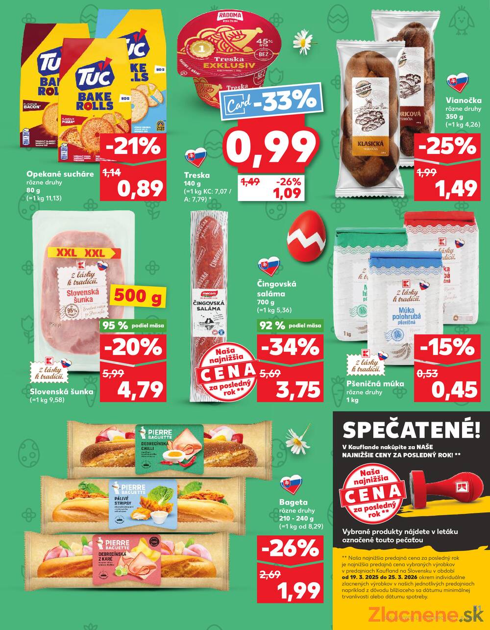 Kaufland 19.3. - 25.3. - Kaufland Zlaté Moravce