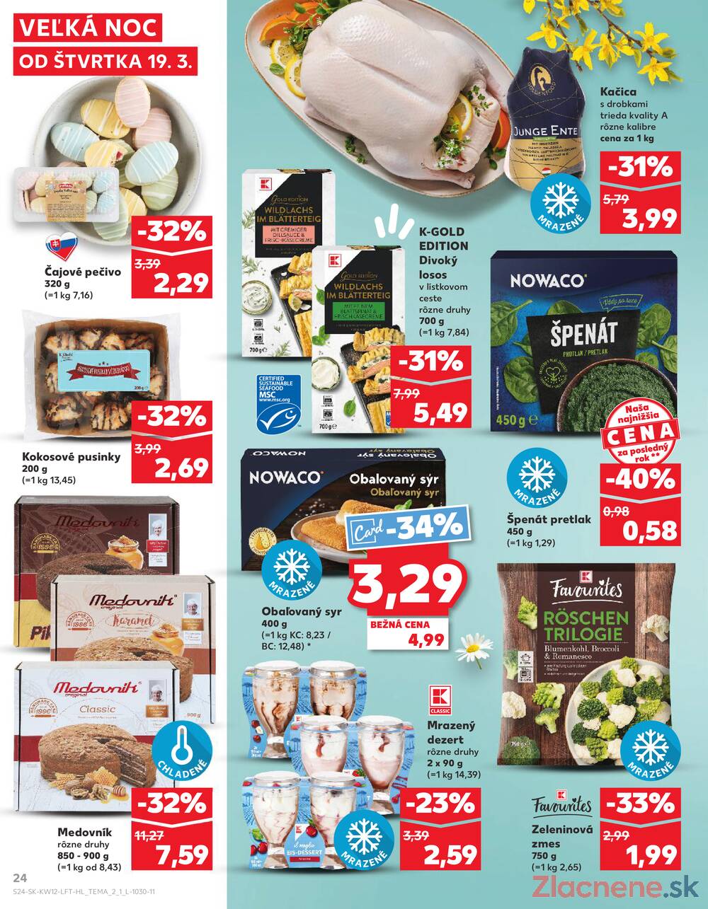 Leták Kaufland - Kaufland 19.3. - 25.3. - Kaufland (Harmincova, Bratislava - Dúbravka) - strana 24