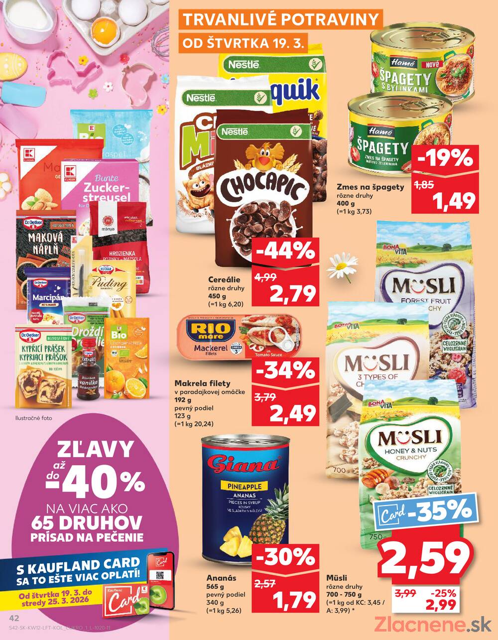Kaufland 19.3. - 25.3. - Kaufland Banská Bystrica - Majer