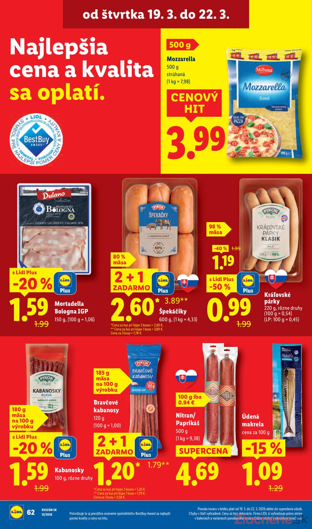 Lidl 19.3. - 22.3.