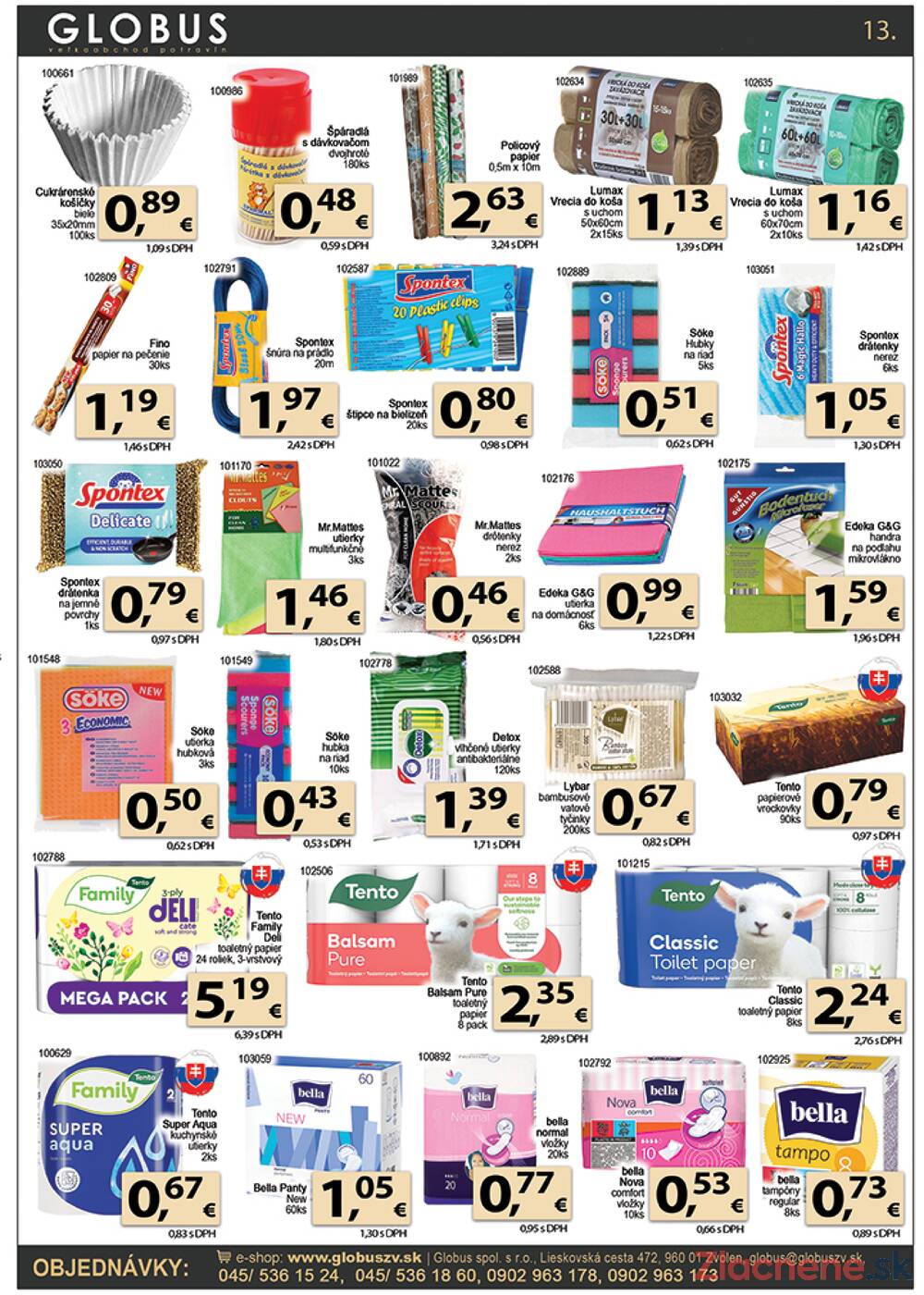 Leták Globus - Globus do 7.4. - strana 13 Leták Globus - Globus do 7.4. - strana 13