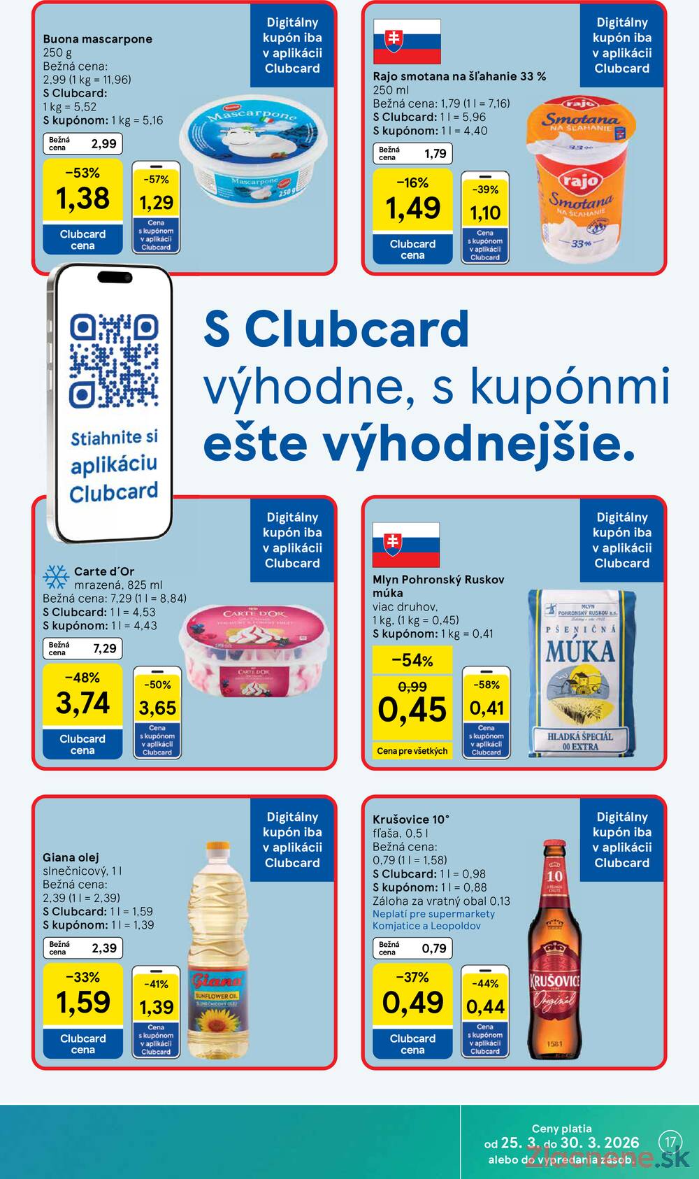 Tesco supermarkety od 25.3. do 30.3.2026