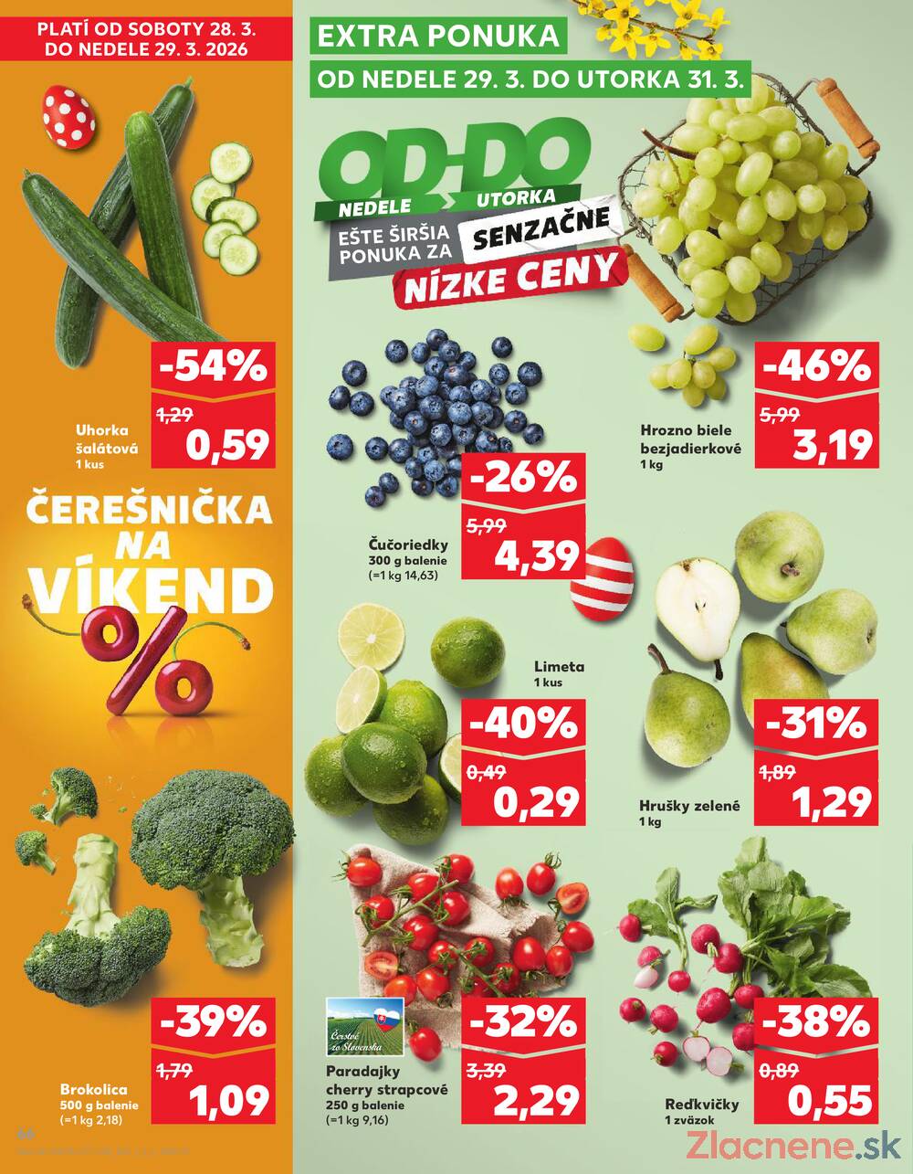 Leták Kaufland - Kaufland 26.3. - 31.3. - Kaufland Bytča - strana 66 Leták Kaufland - Kaufland 26.3. - 31.3. - Kaufland Bytča - strana 66