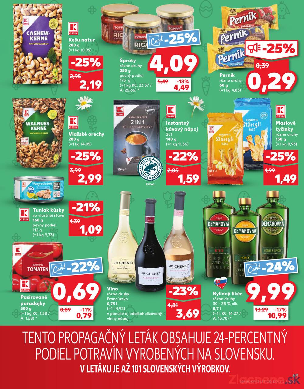 Leták Kaufland - Kaufland 26.3. - 31.3. - Kaufland Vranov nad Topľou - strana 69