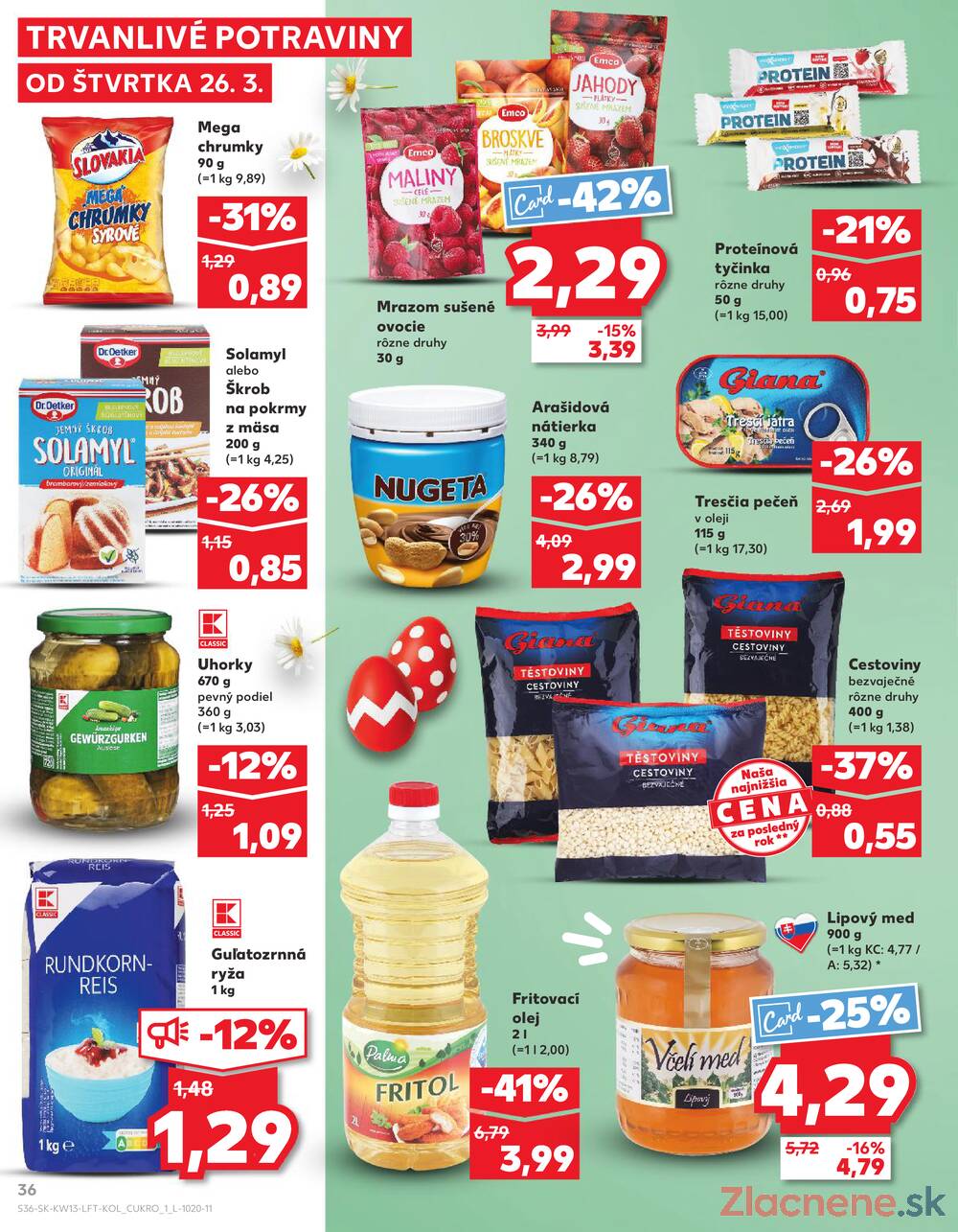 Kaufland 26.3. - 31.3. - Kaufland Sabinov