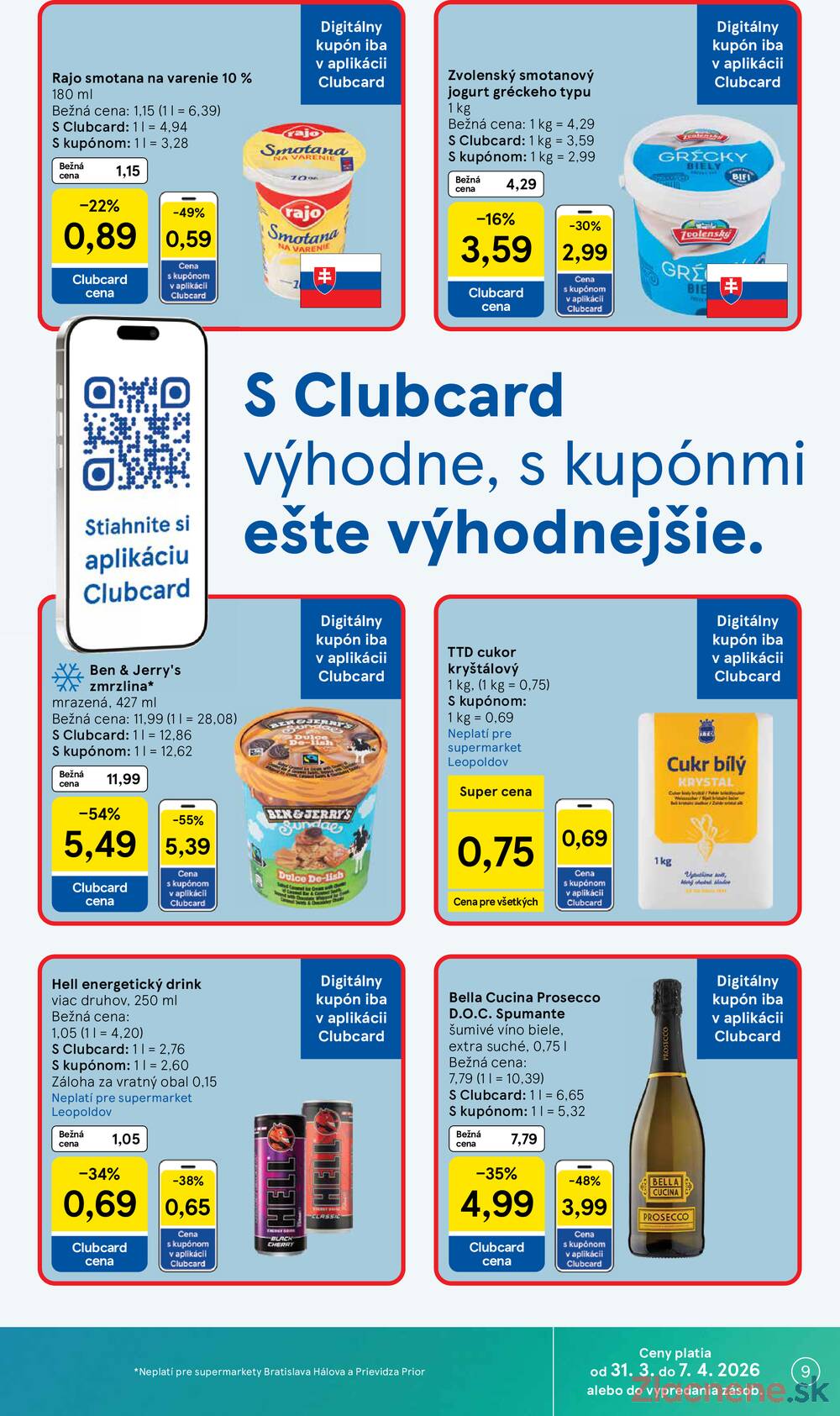 Leták Tesco - Tesco supermarkety od 31.3. do 7.4.2026 - strana 9
