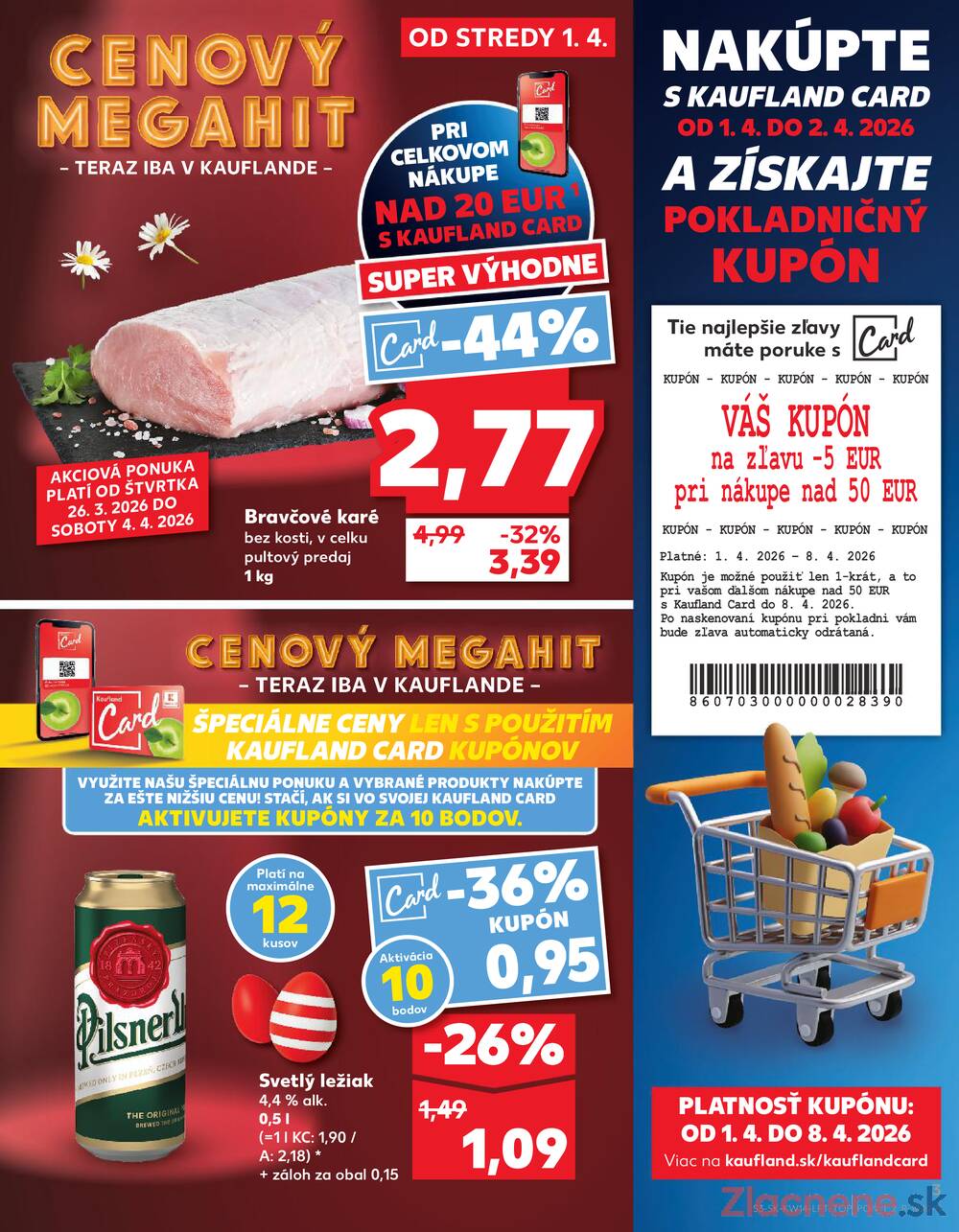 Leták Kaufland - Kaufland 1.4. - 8.4. - Kaufland Tvrdošín - strana 3 Leták Kaufland - Kaufland 1.4. - 8.4. - Kaufland Tvrdošín - strana 3