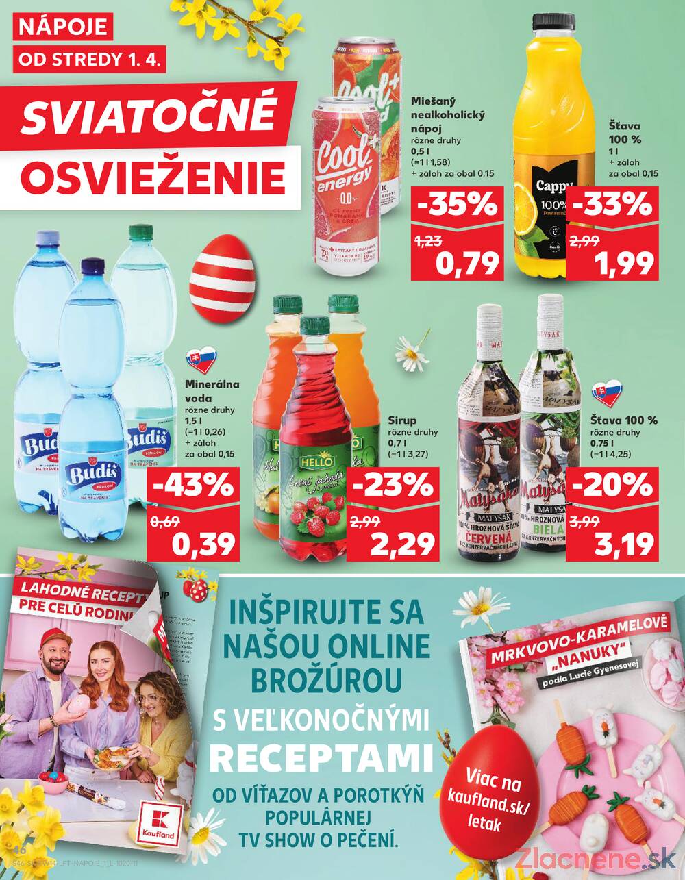 Kaufland 1.4. - 8.4. - Kaufland Vranov nad Topľou