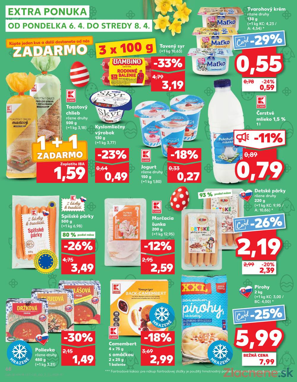 Leták Kaufland - Kaufland 1.4. - 8.4. - Kaufland Trebišov - strana 68 Leták Kaufland - Kaufland 1.4. - 8.4. - Kaufland Trebišov - strana 68