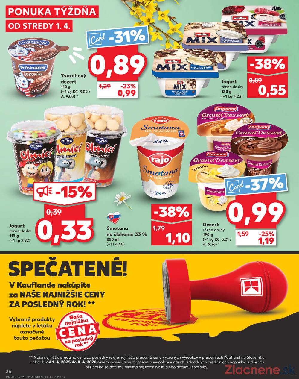 Kaufland 1.4. - 8.4. - Kaufland Dolný Kubín
