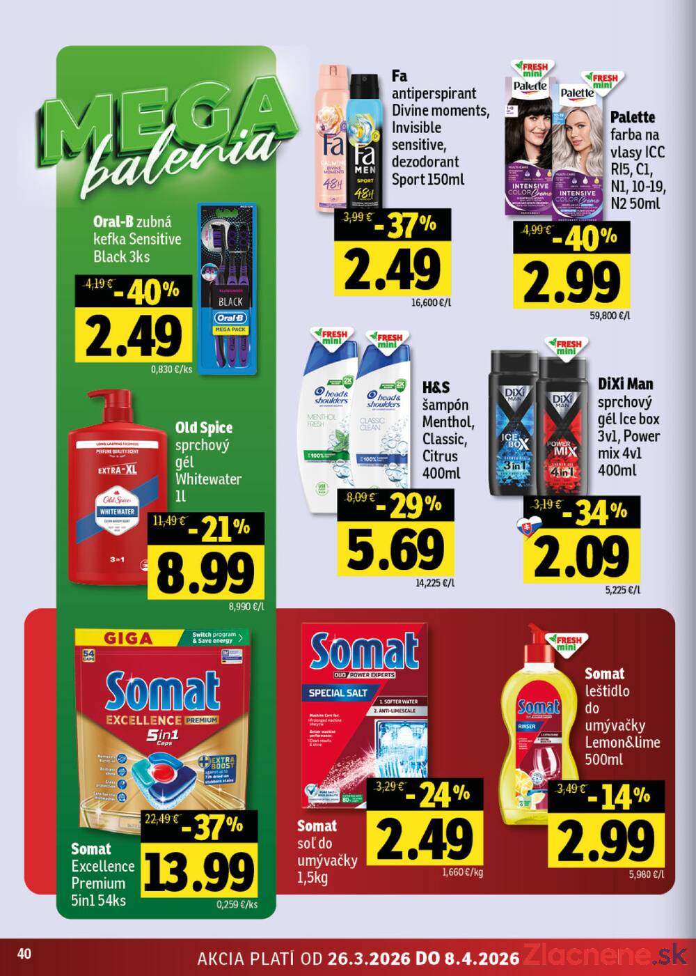 Leták Fresh - Fresh do 8.4. - strana 40