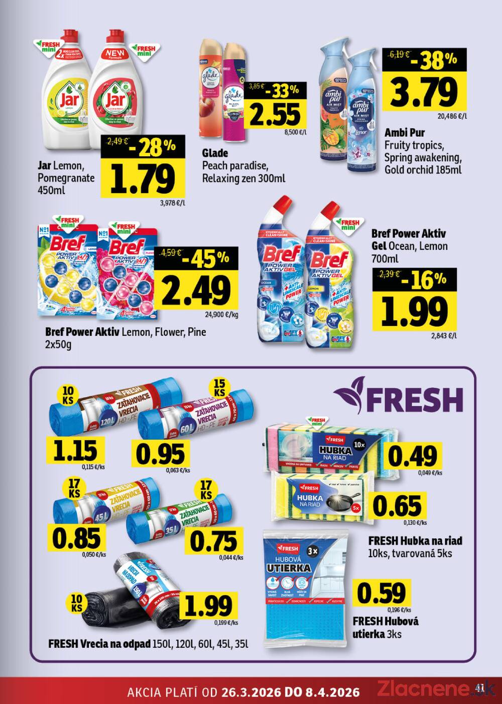 Leták Fresh - Fresh do 8.4. - strana 41