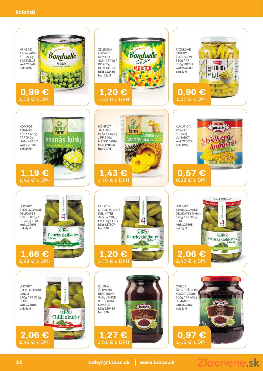 Leták Labaš - Labaš Magazín do 9.4. - strana 12 Leták Labaš - Labaš Magazín do 9.4. - strana 12