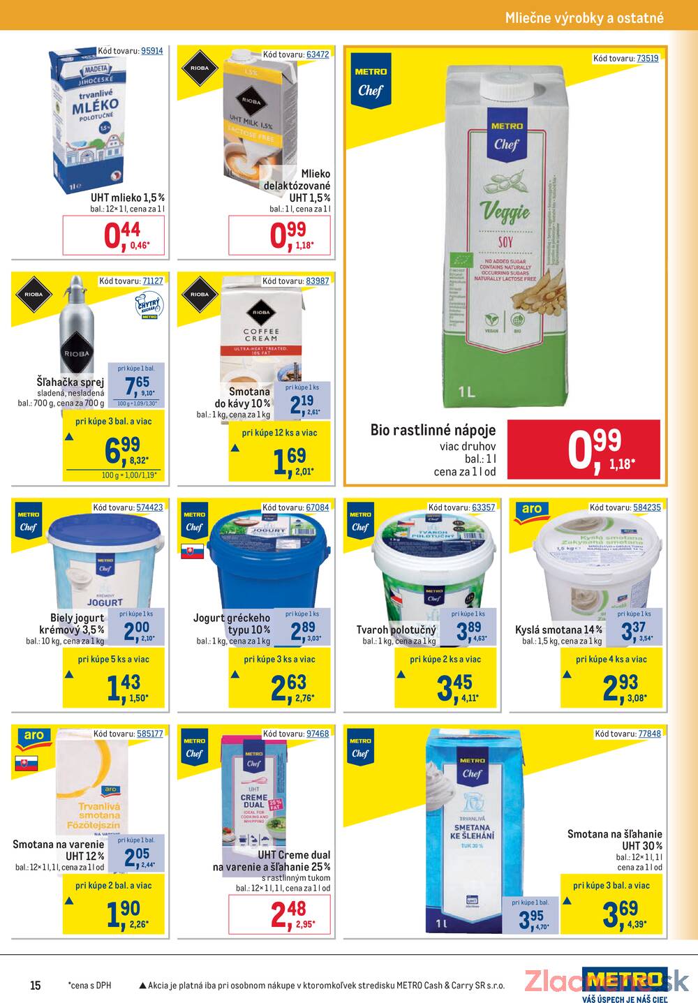 Leták METRO - METRO Gastronómia do 21.4. - strana 15