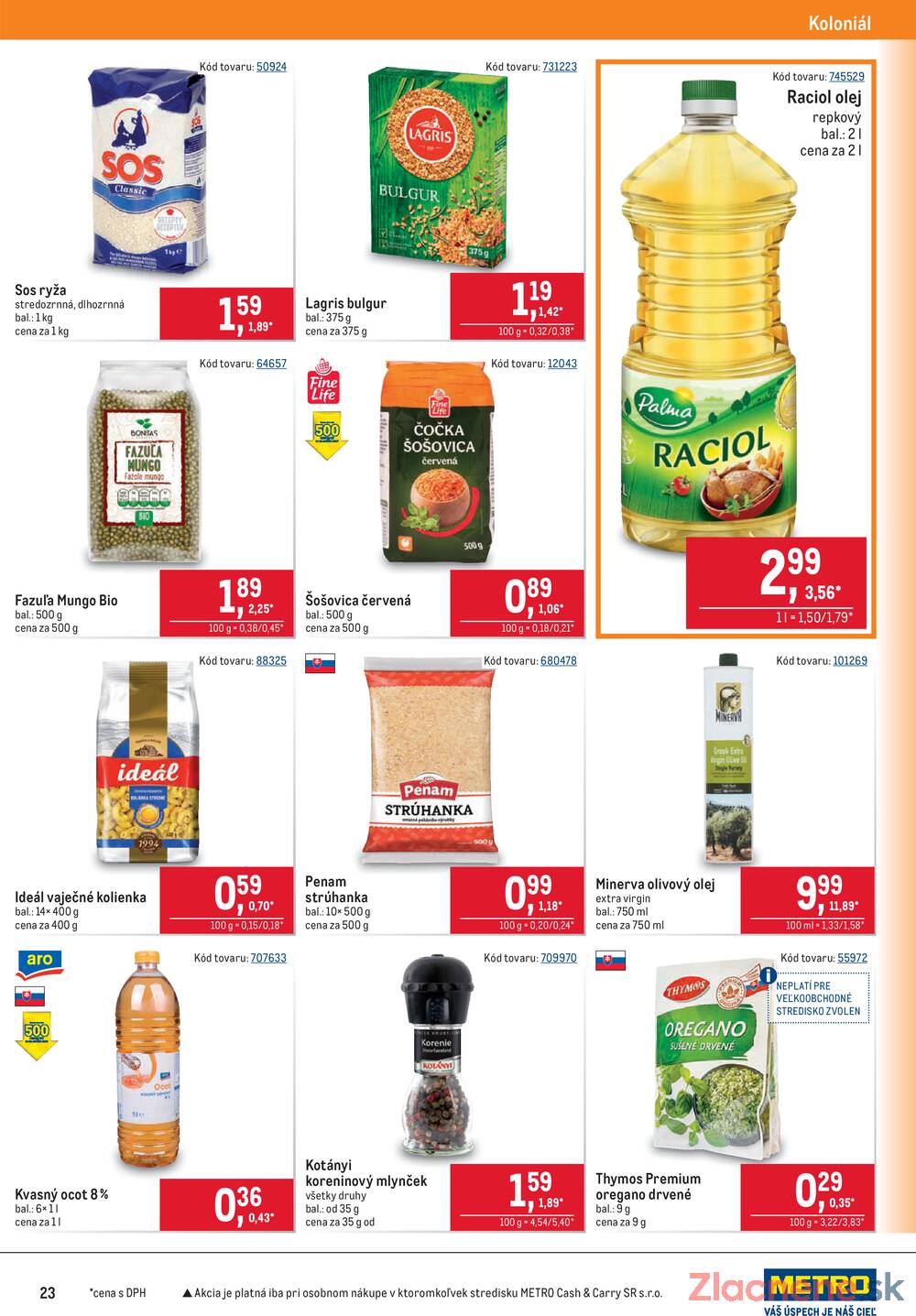 METRO Maloobchod do 7.4.