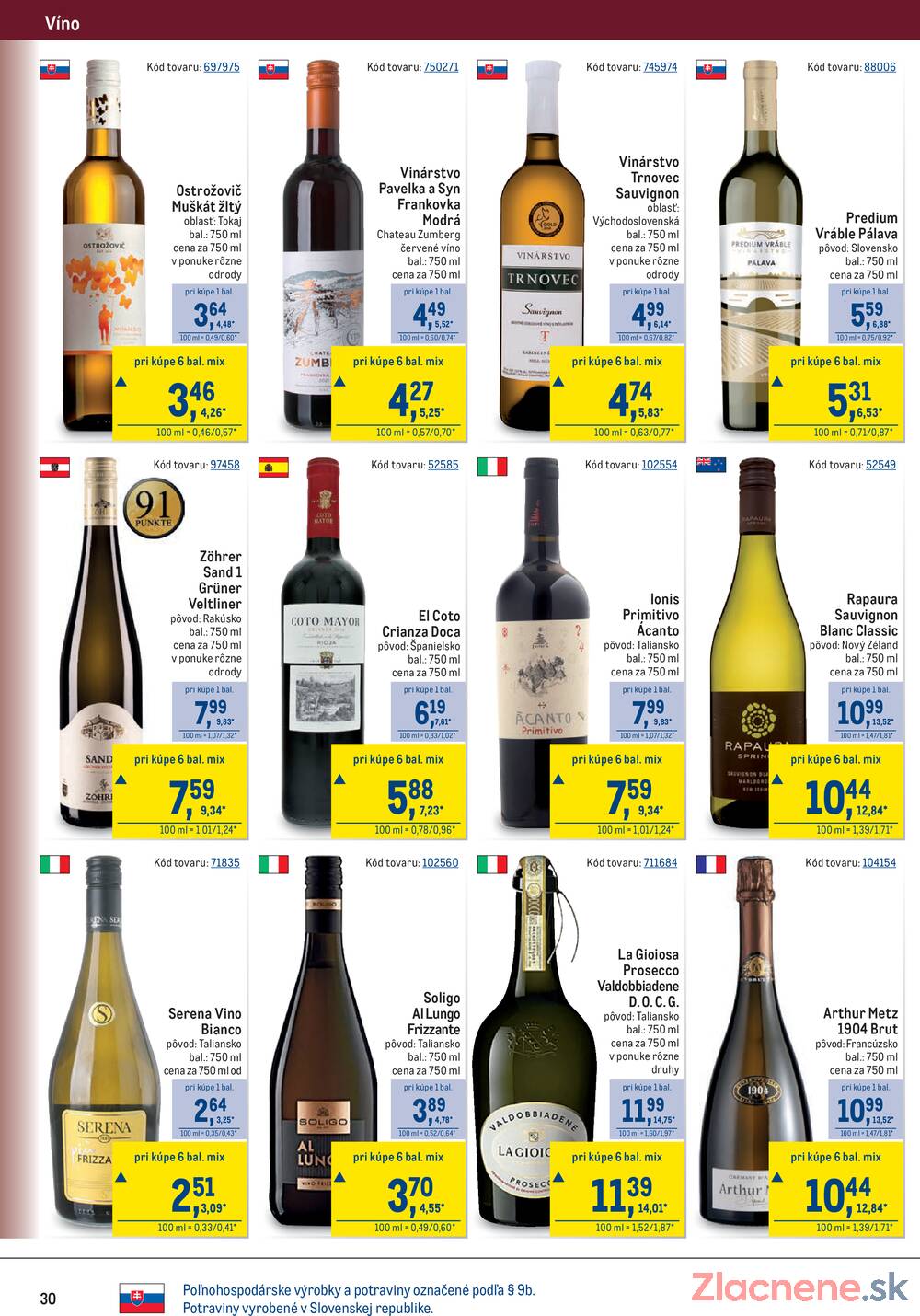 METRO Maloobchod do 7.4.