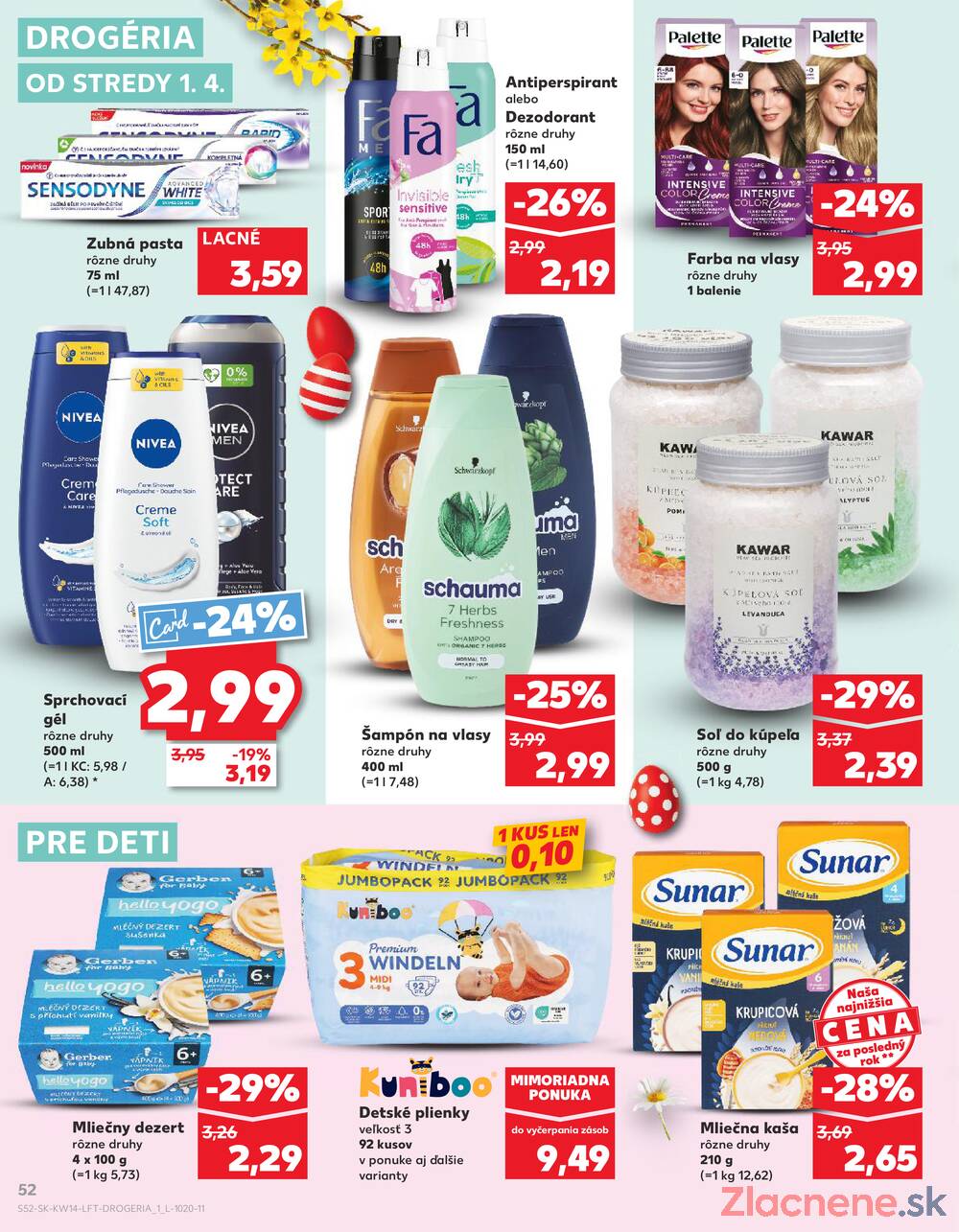 Kaufland 1.4. - 8.4. - Kaufland Piešťany