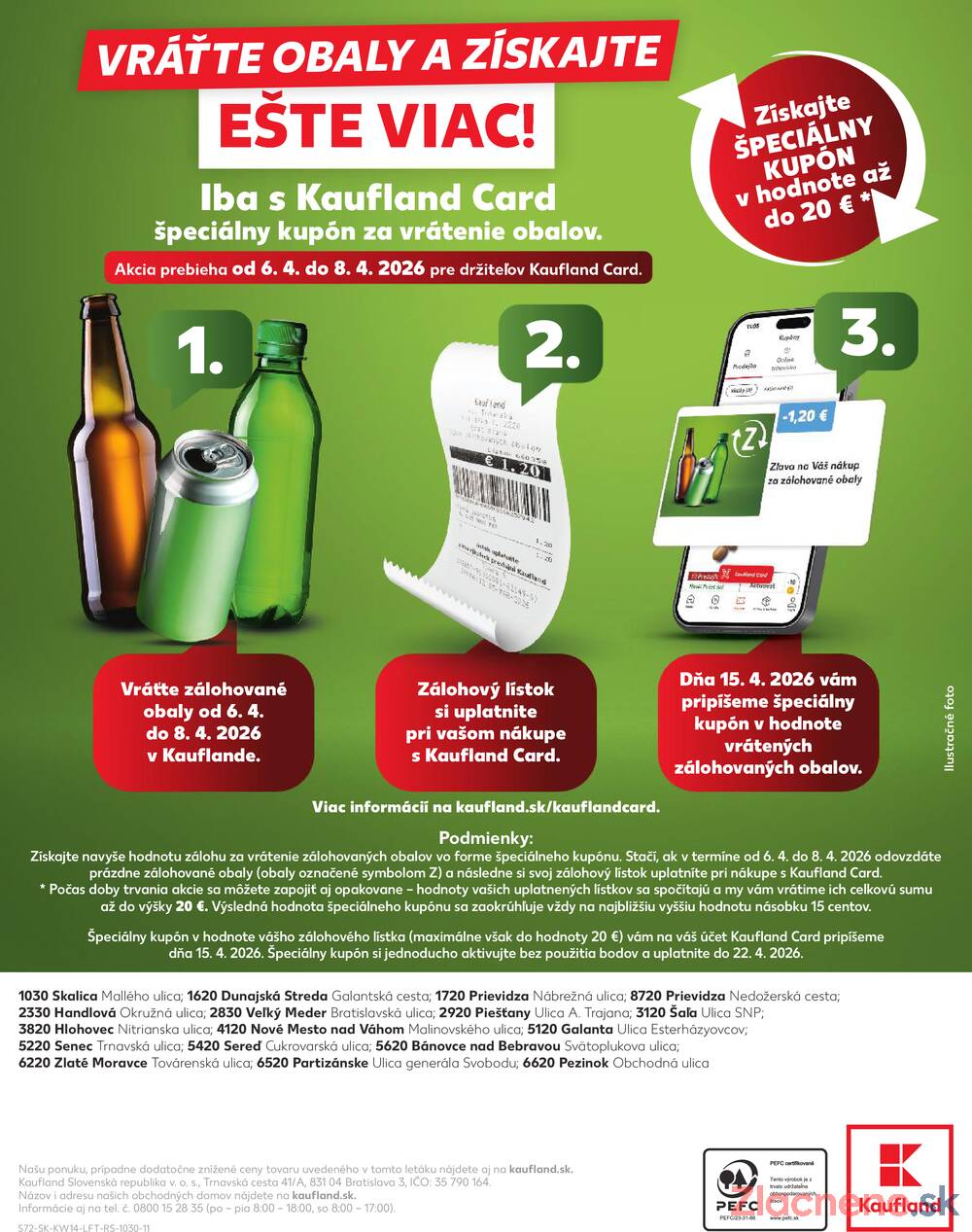 Leták Kaufland - Kaufland 1.4. - 8.4. - Kaufland Galanta - strana 72