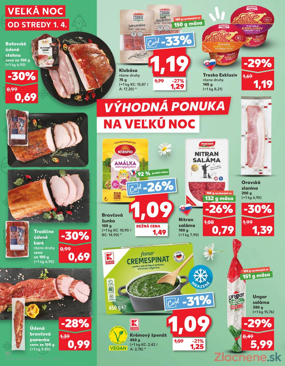 Kaufland 1.4. - 8.4. - Kaufland Sereď