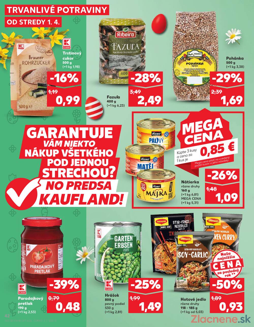 Kaufland 1.4. - 8.4. - Kaufland Zlaté Moravce