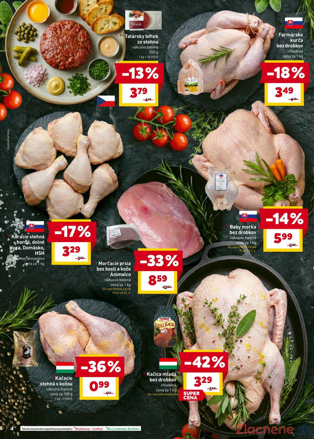 BILLA od 30.3. do 6.4.2026