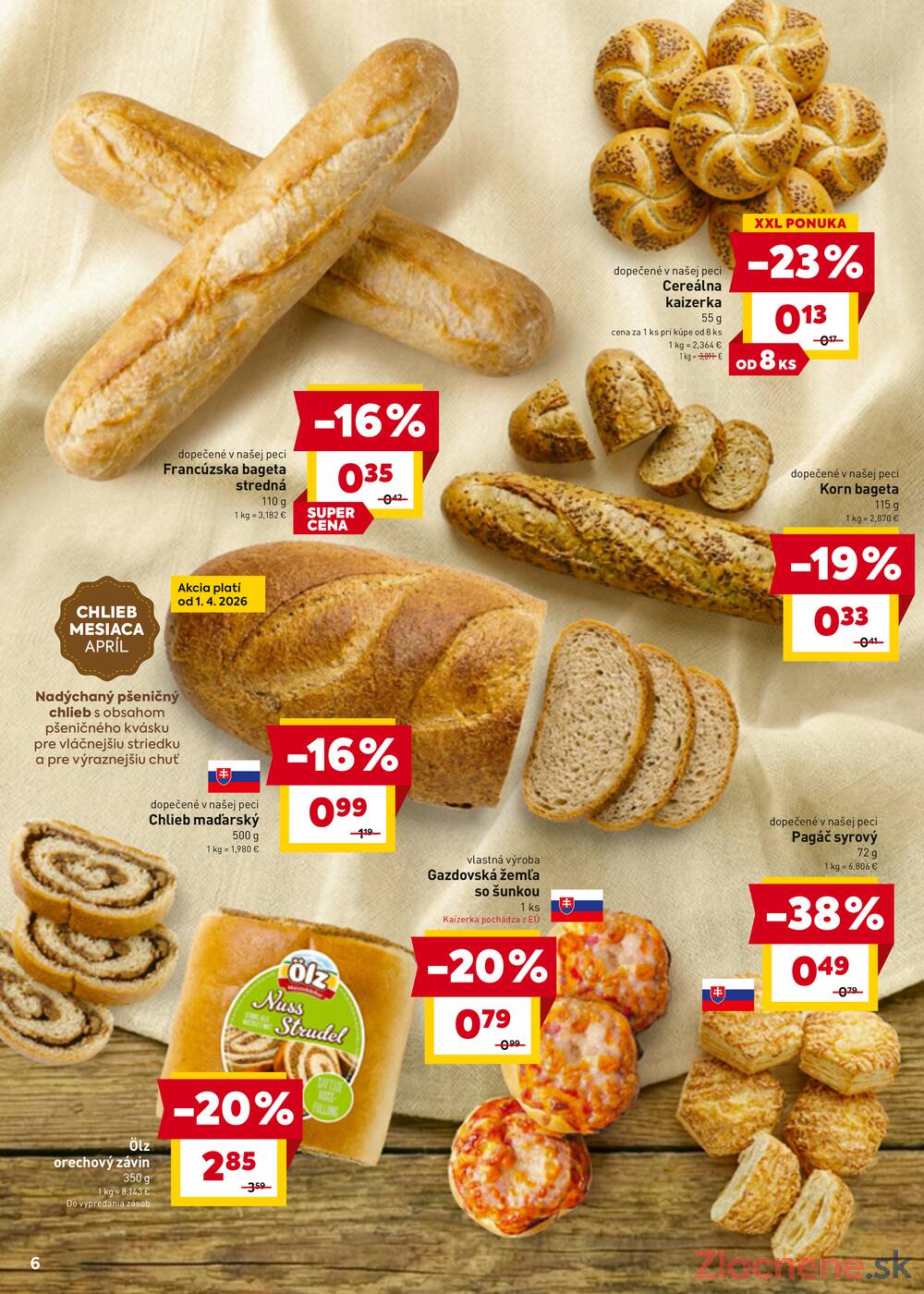 BILLA od 30.3. do 6.4.2026