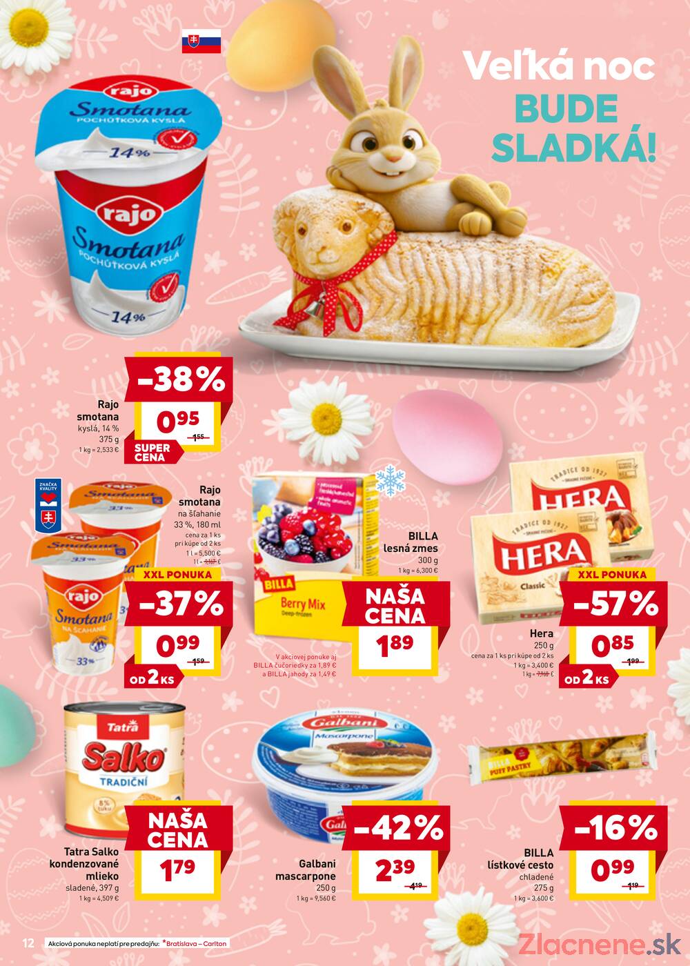 BILLA od 30.3. do 6.4.2026