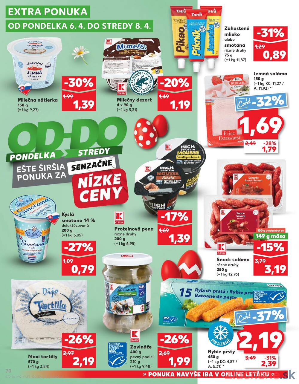 Leták Kaufland - Kaufland 1.4. - 8.4. - Kaufland Zvolen Zapad-Teplicky - strana 70