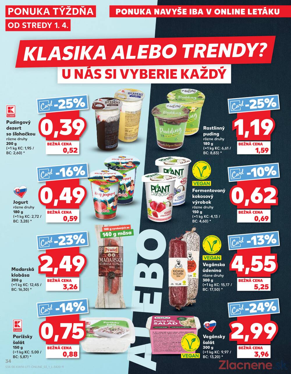 Kaufland 1.4. - 8.4. - Kaufland (Kasárenská, Šamorín)
