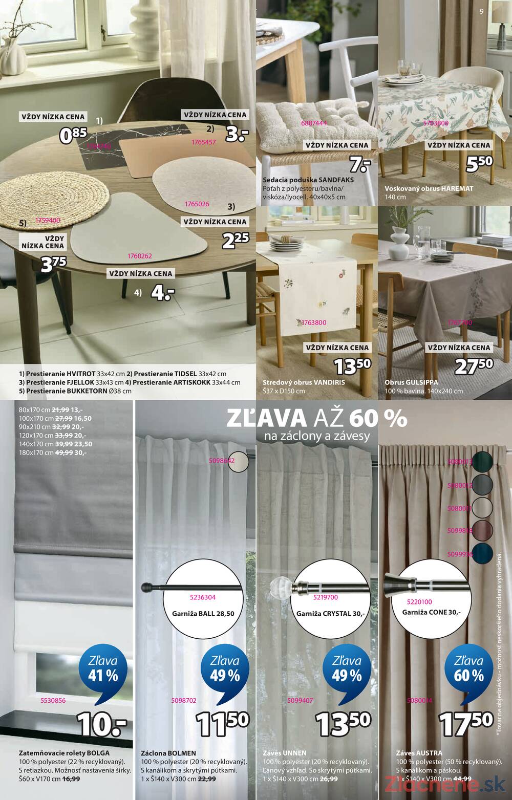 Leták Jysk - Jysk od 15.4. do 26.6.2026 - strana 9