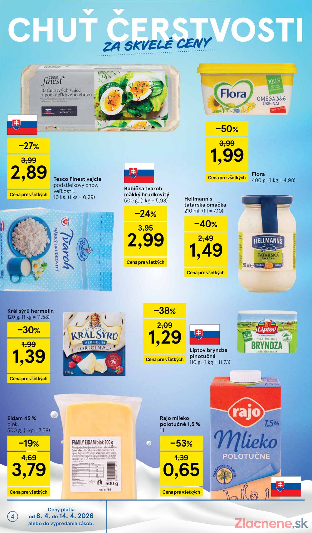 Tesco malé hypermarkety 7.4. - 14.4.